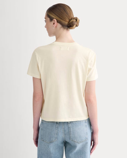 Everlane x The Laufey Foundation Box-Cut Tee | Bone