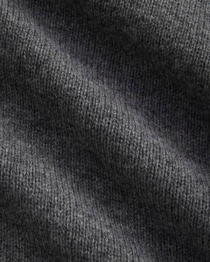 Luxe Merino Quarter-Zip Pullover | Heathered Charcoal