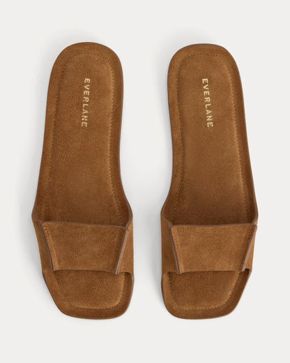 Made in Italy Opanka Band Sandal | Biscott Suede