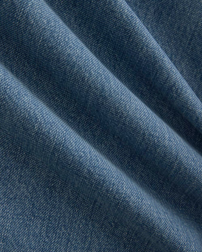 Low-Slung Tie-Front Jean | Medium Indigo