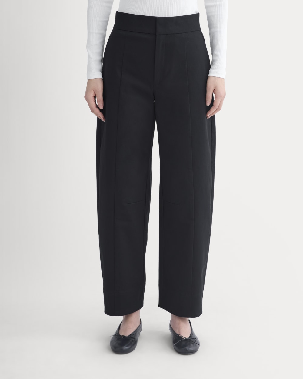 Seamed Balloon Pant | Black