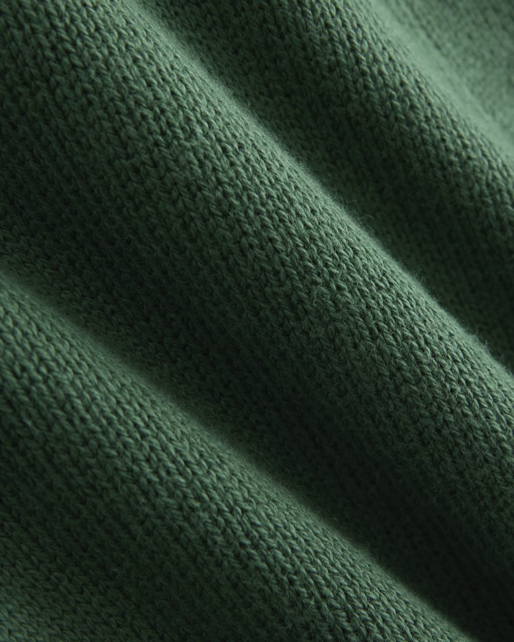 Cropped Cardigan in Everyday Cotton | Hunter Green
