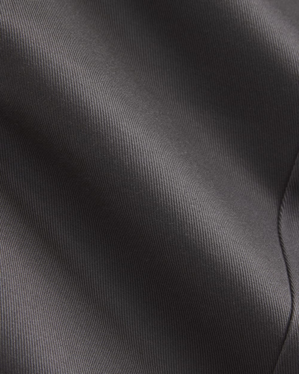 Tailored Drape Seam Pant | Charcoal Grey