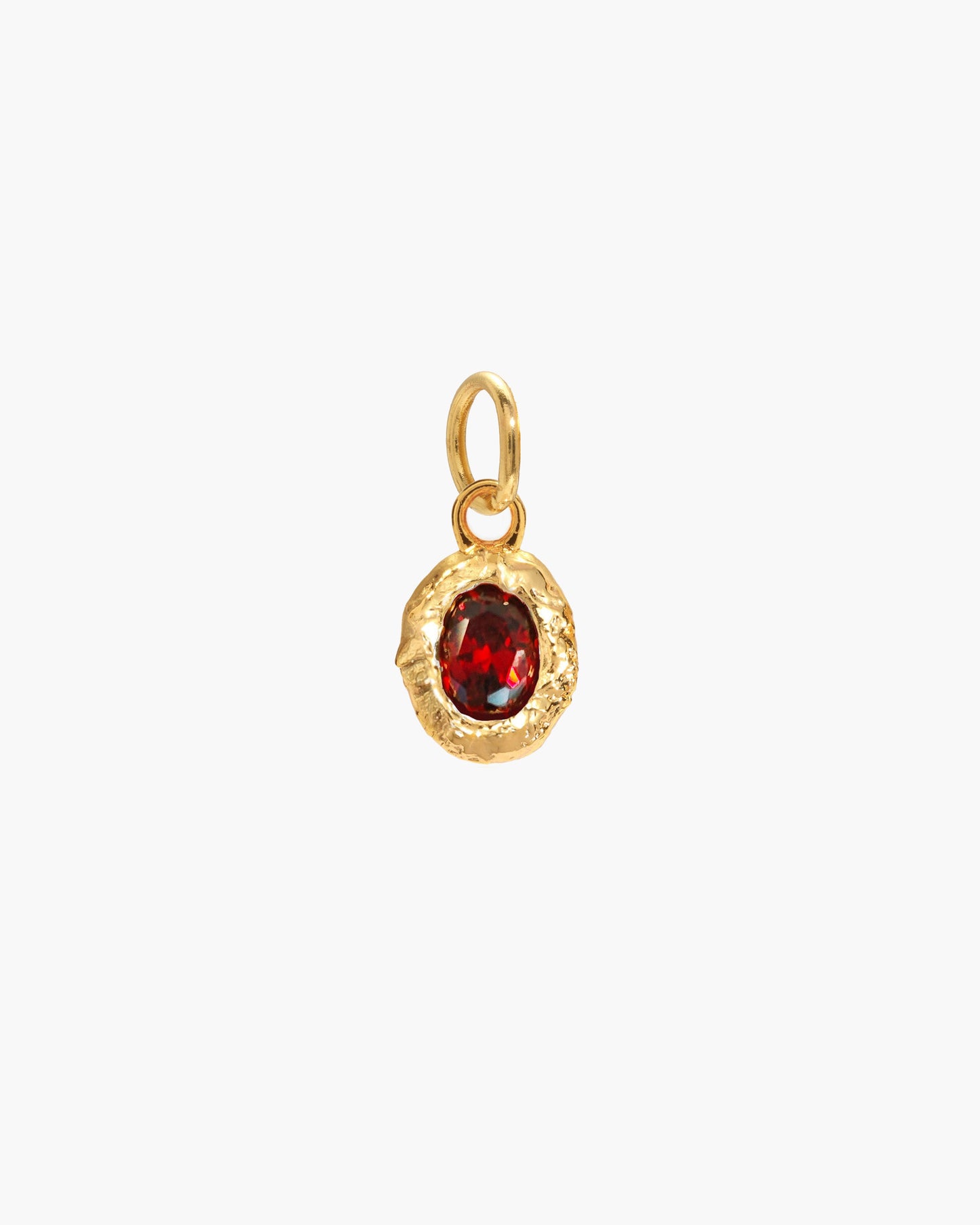 Birthstone Charm in Gold