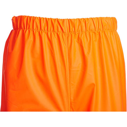 Blackrock Rail Orange Lightweight PU Waterproof Hi Vis Trousers
