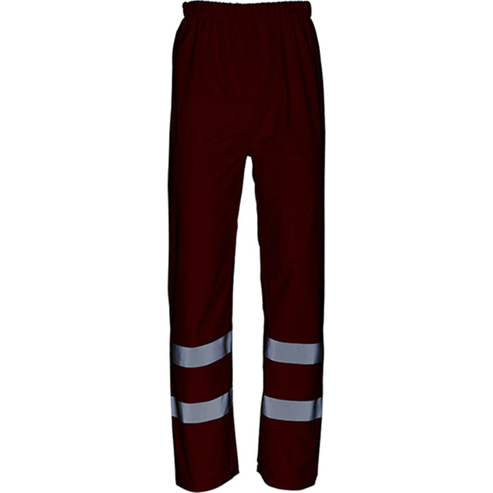Blackrock Rail Orange Lightweight PU Waterproof Hi Vis Trousers