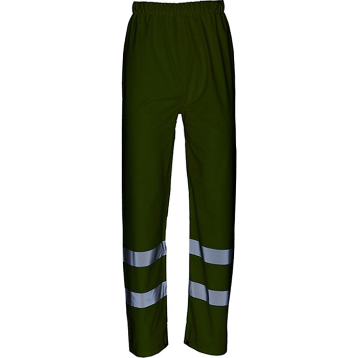 Blackrock Yellow Lightweight PU Waterproof Hi Vis Trousers