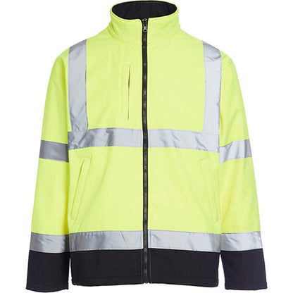Blackrock Yellow Two Tone Hi Vis Softshell Jacket