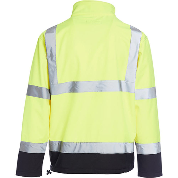 Blackrock Yellow Two Tone Hi Vis Softshell Jacket