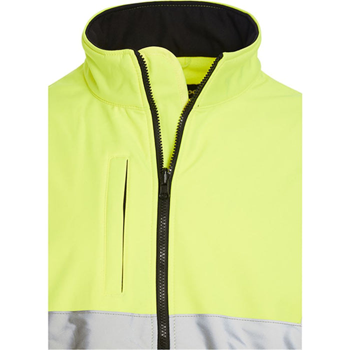 Blackrock Yellow Two Tone Hi Vis Softshell Jacket