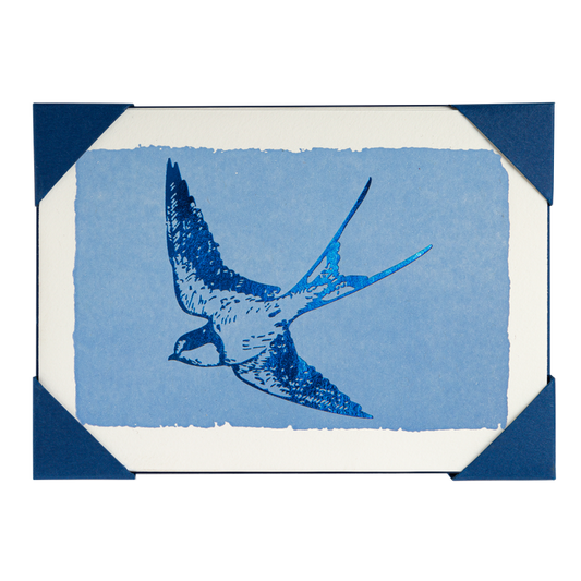 Blue Foil Swallow