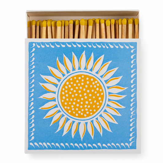 Blue Sunflower Matches