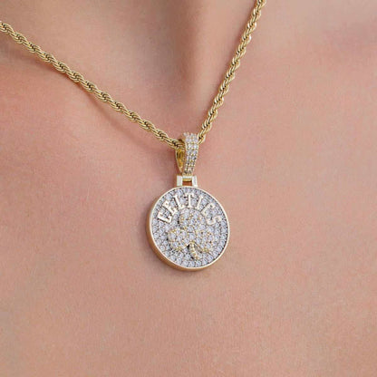 Boston Celtics Official NBA Micro Alternate Logo Pendant