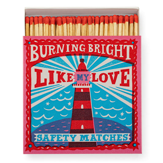Burning Bright Matches
