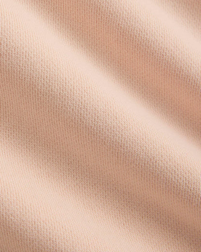 Lightweight Terry Blouson Crew | Pale Peach