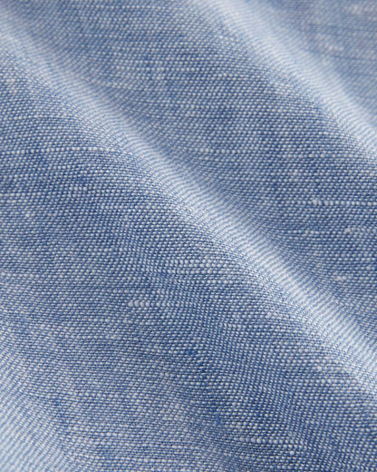The 7" Linen Trouser Short | Chambray