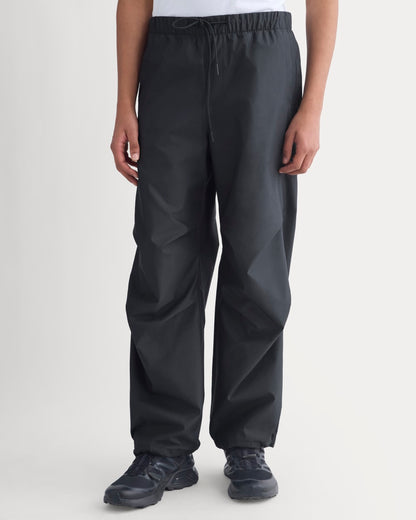 Baggy Parachute Pant | Washed Black
