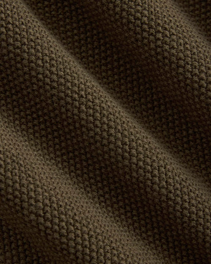 Seed Stitch Polo | Beech