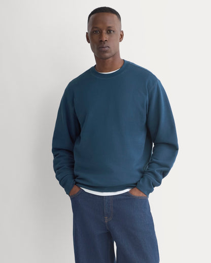 Lightweight Terry Sweatshirt | Blue Wing Teal