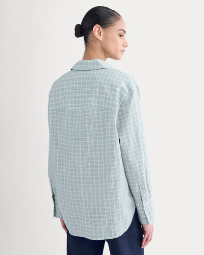 Everyday Shirt in Silky Cotton | Gray Mist