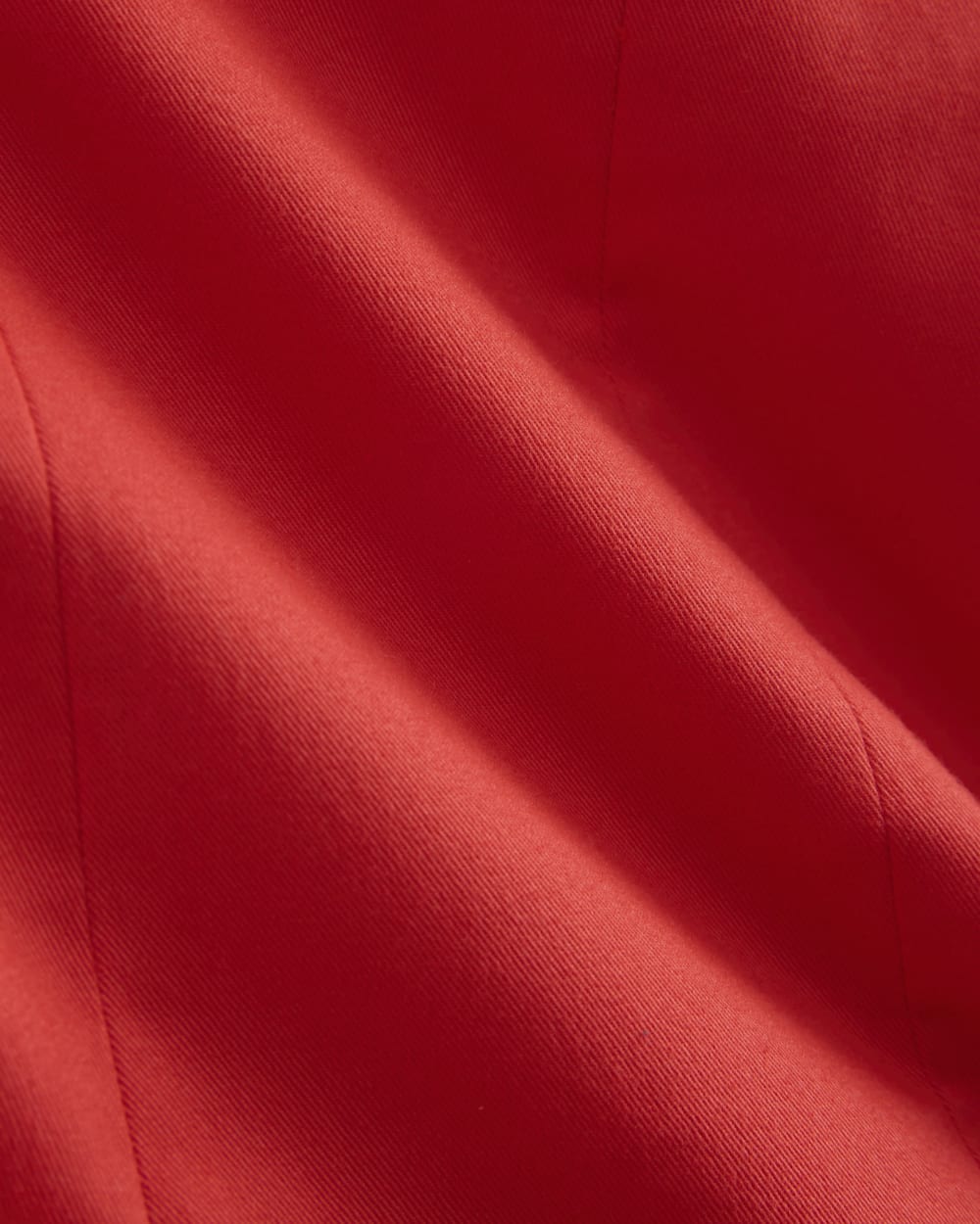 Seamed Mini Dress | Fiery Red