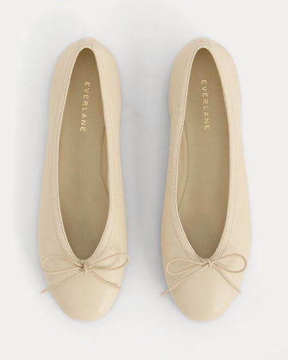 Made in Italy Ballet Flat | Crema