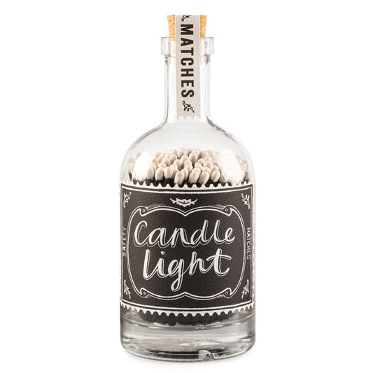 Candle Light Stamp Match Bottle