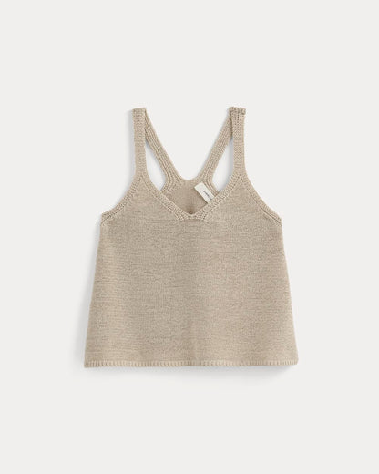 Racerback V-Neck Sweater | Peyote