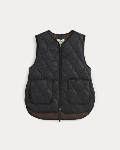 ReNew Quilted Vest | Black