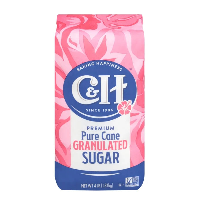 C&H Sugar Granulated - 4 lb
