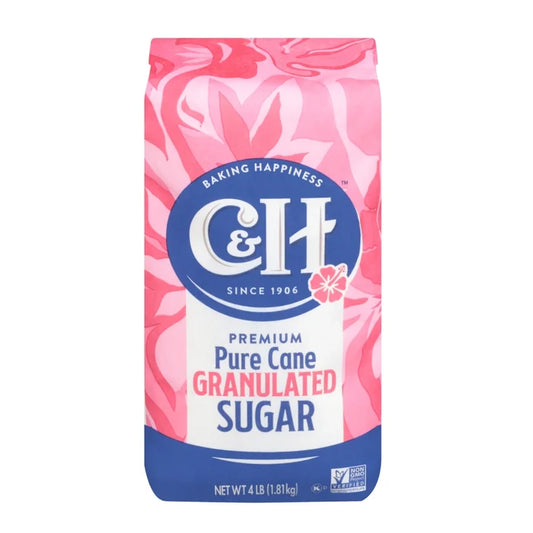 C&H Sugar Granulated - 4 lb
