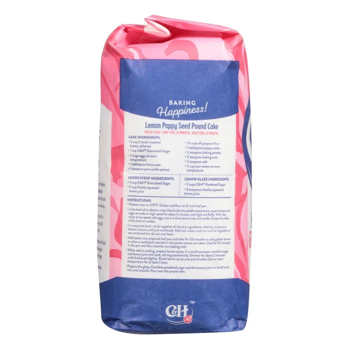 C&H Sugar Granulated - 4 lb