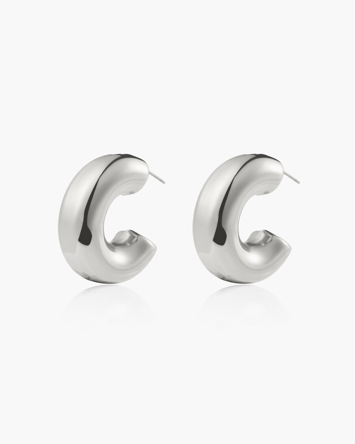 Chunky Hoop Earrings