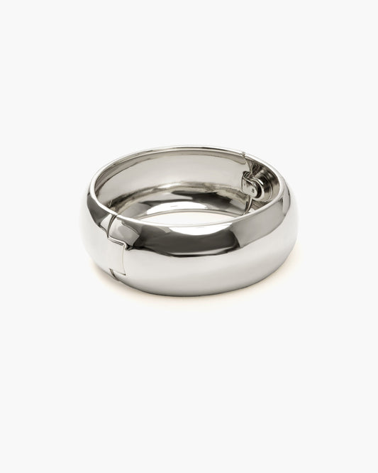 Silver Chunky Bangle
