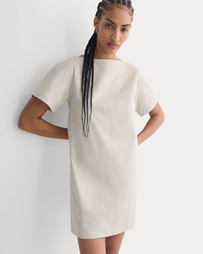 Boatneck Mini Dress | Peyote