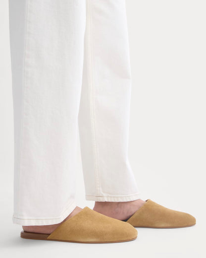 Glove Mule Slipper | Sand Suede