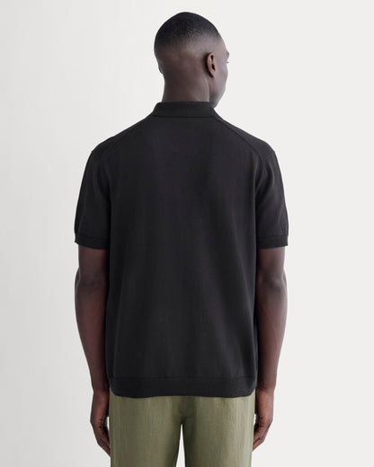 No-Sweat Polo | Black