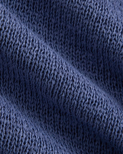 Sweater Racerback Midi Dress | Blue Dusk