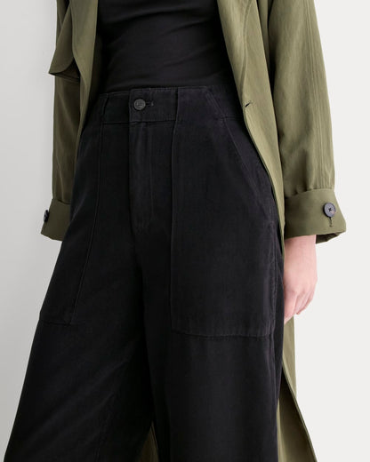 Patch Pocket Ballon Pant in Buttersoft | Black