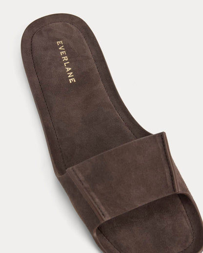 Made in Italy Opanka Band Sandal | Cacoa Suede