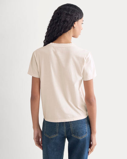 Everlane x The Laufey Foundation Box-Cut Tee | Pale Peony