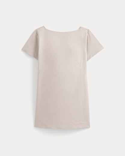 Boatneck Mini Dress | Peyote