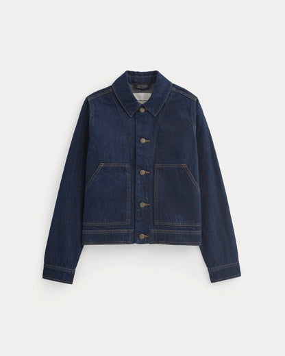 Denim Chore Jacket | Dark Indigo