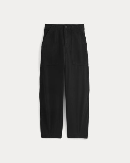 Patch Pocket Ballon Pant in Buttersoft | Black