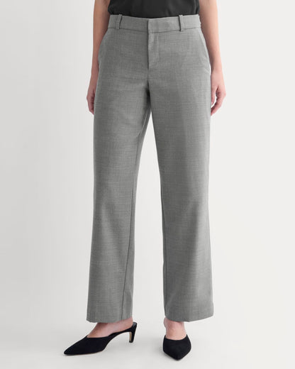 Straight-Leg Trouser in Tailor Twill | Heather Graphite