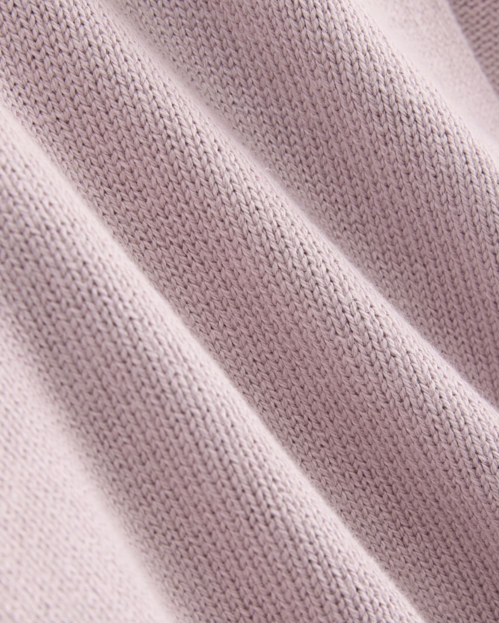 Cropped Cardigan in Everyday Cotton | Burnished Lilac