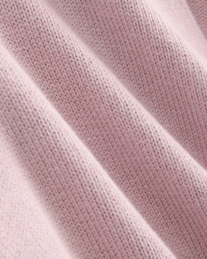 Cropped Cardigan in Everyday Cotton | Burnished Lilac