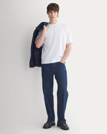Archive Relaxed-Fit Cotton Crew | White