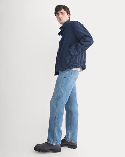 Re:Cycled Nylon Harrington Jacket | Deep Navy