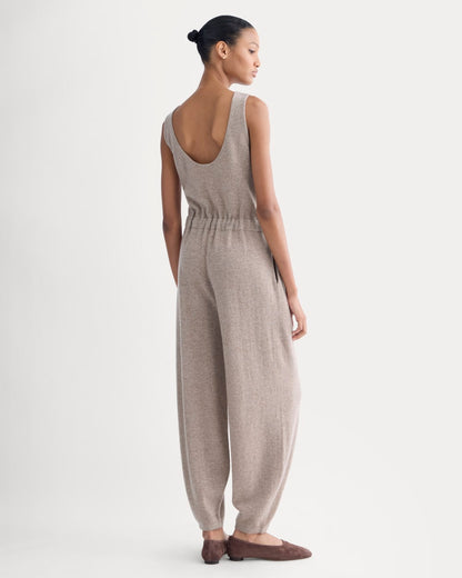 Cashmere Lounge Jumpsuit | Oatmeal